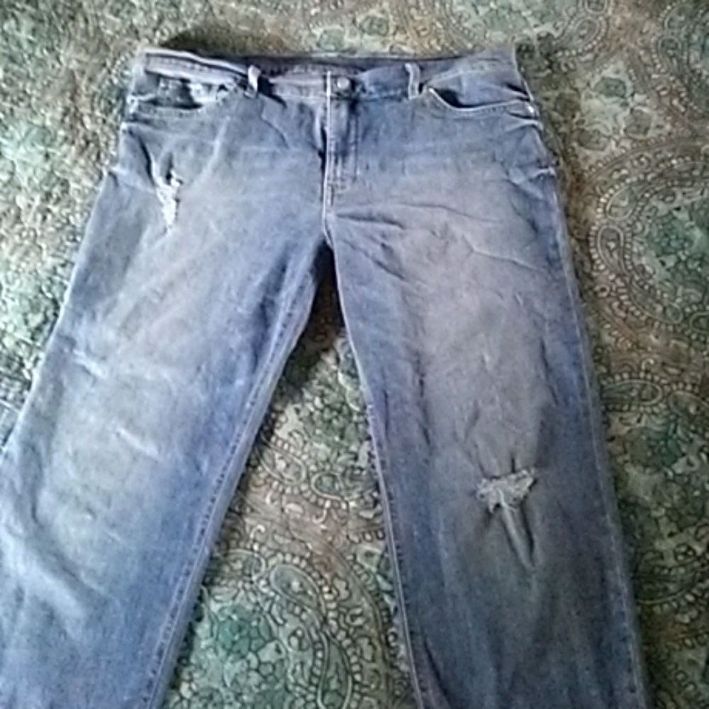 Code Bleu Slim Crop Jeans